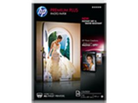 HP ORIGINAL - HP CR672A Papier photo à finition brillante HP Premium Plus A4 300g/m2 - Boite de 20 feuilles